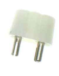 Zeige Details für Spielzeugstecker 2pol., isoliert Bild von Spielzeugstecker 2pol., isoliert