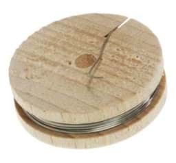 Zeige Details für Heizdraht, Widerstandsdraht 2m D=0,35 R=11,5 Ohm/m Bild von Heizdraht, Widerstandsdraht 2m D=0,35 R=11,5 Ohm/m
