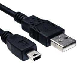 Zeige Details für USB-Anschlusskabel 1,0m A auf Mini-USB, schwarz Bild von USB-Anschlusskabel 1,0m A auf Mini-USB, schwarz