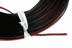 Bild von Schaltlitze 2-adrig 0,14qmm, isoliert, schwarz/rot