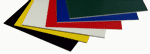 Bild von Mehrschichtplatten, farbig, 100mm X 60mm X 2mm, Resopal