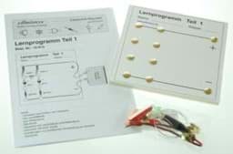 Bild von Elektronik-Lernprogramm 1 in Reißnageltechnik Widerstand - Diode - Leuchtdiode