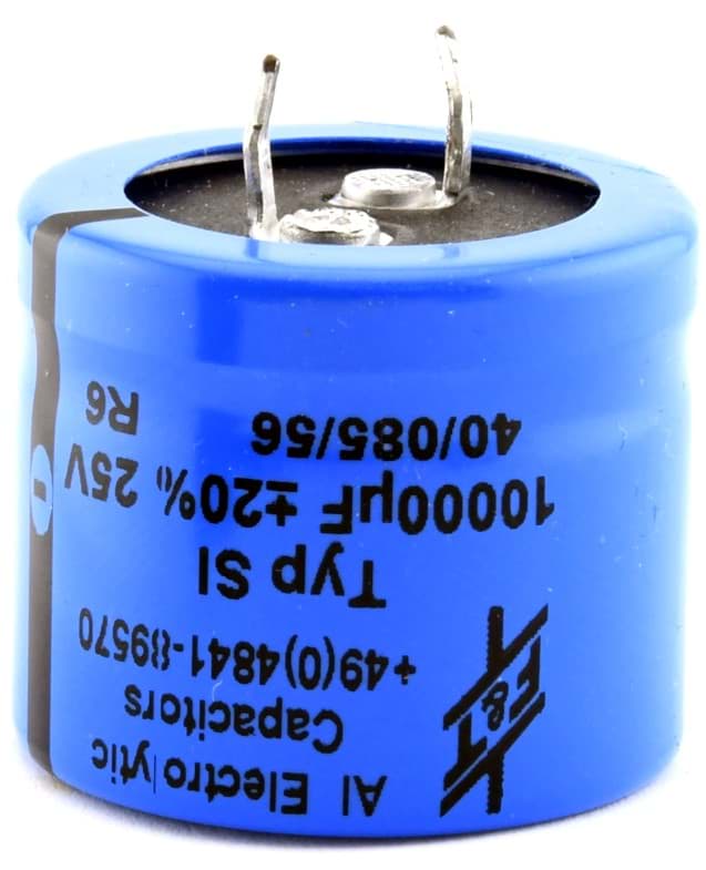 Bild von Elektrolytkondensator,10.000µF, 25 Volt