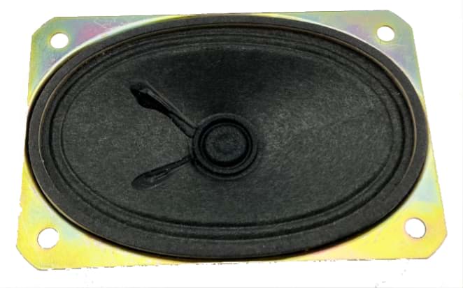Bild von Lautsprecher 8 Ohm, oval, L=90mm, B=60mm, 0,5 Watt