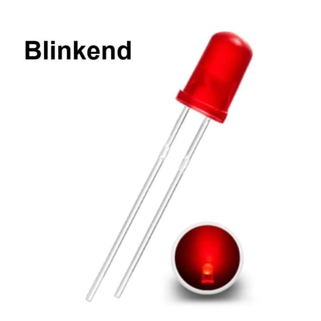 Bild von LED 5mm, superhell, blinkend