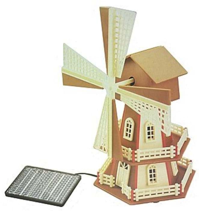 Bild von Solar-Windmühlenbausatz-AMTU