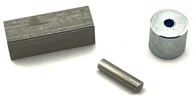 Bild von Drehteile, Stahl / Alu, 10er-Pack