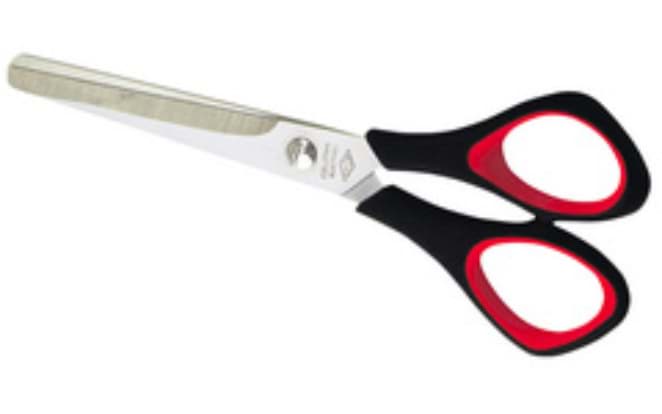 Bild von Universal- und Bastelschere 155mm mit abgerundeter Spitze und Softgriff