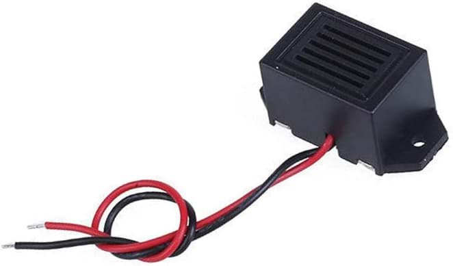 Bild von Summer mit Anschlussleitungen 3-12V, lautstark und gut zu befestigen