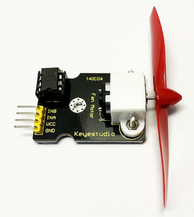 Bild von Mini-Motormodul mit Propeller für Micro:Bit, Caliope, Arduino etc.