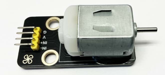 Bild von Motormodul mit 2mm Achse für Micro:Bit, Caliope, Arduino etc.