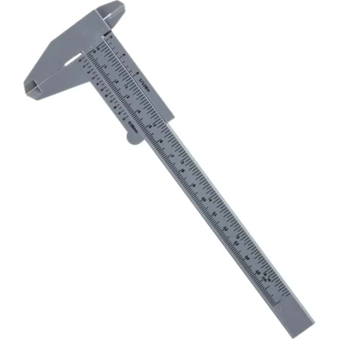 Bild von Kunststoff-Messschieber, Messbereich 150mm, Teilung 0,05mm