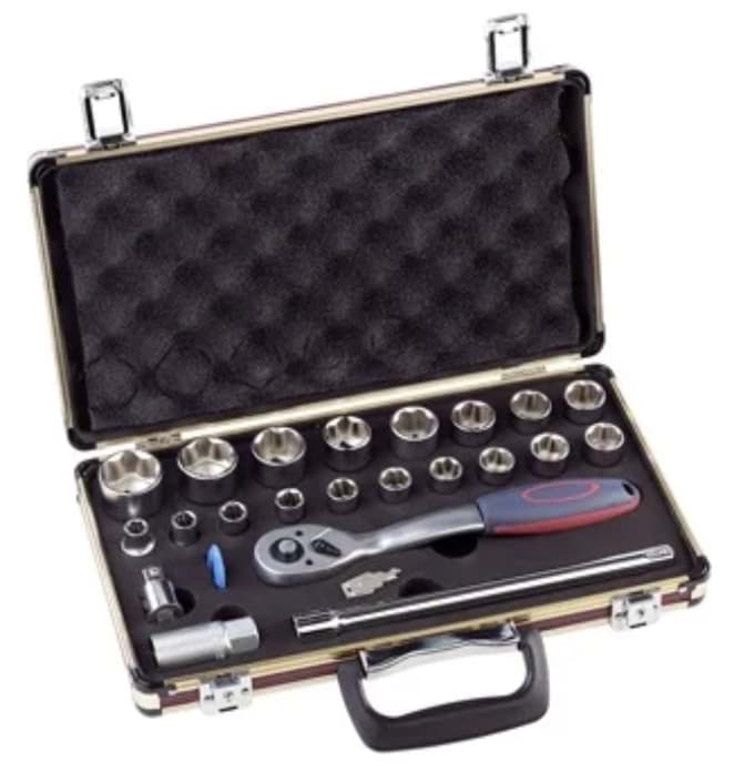 Bild von Steckschlüsselsatz 1/2" Profi, 23-tlg. KWB 3713-24